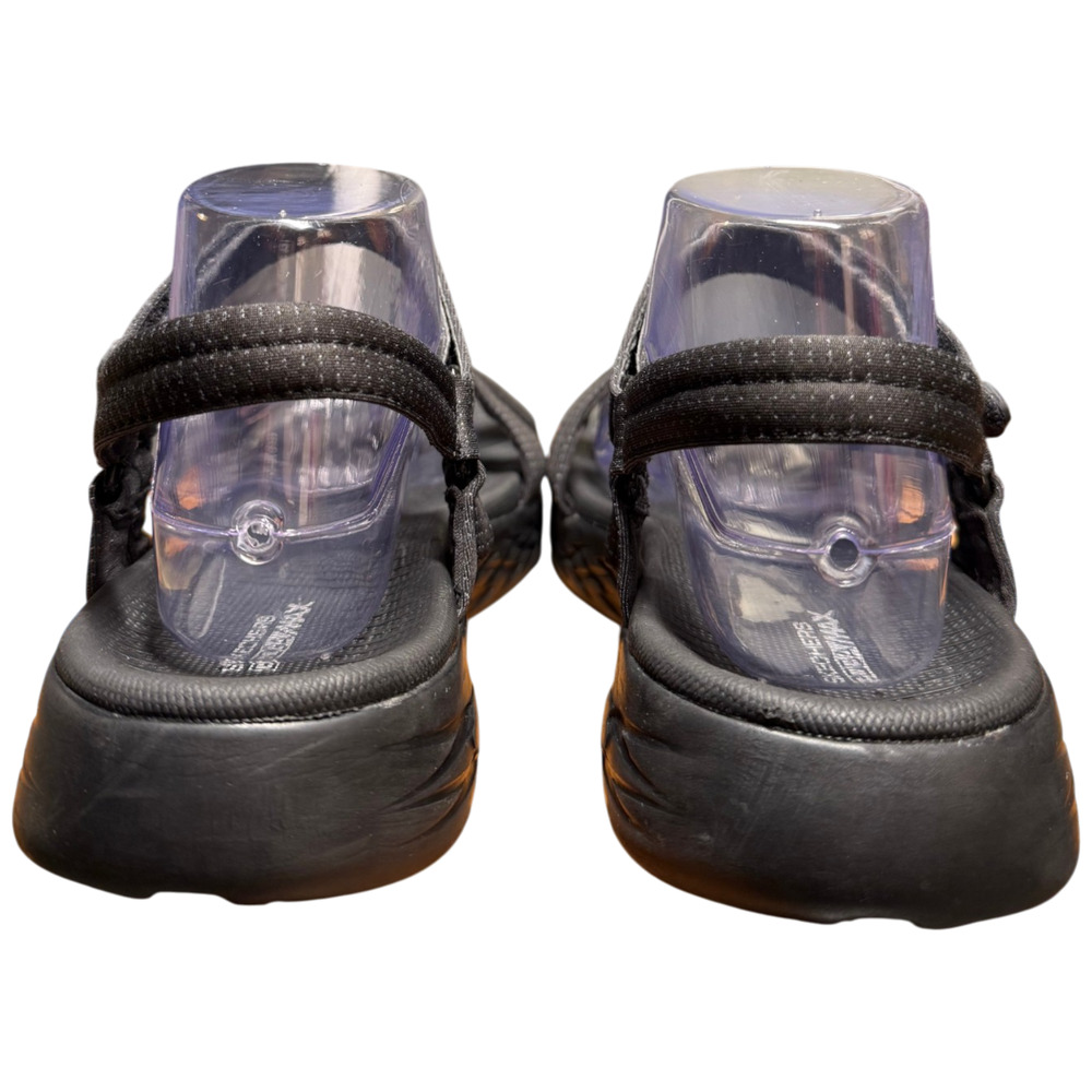 SKECHERS On The Go Go 600 Brilliancy Women's 9 Black Adjustable Sport Sandals - Picture 7 of 14